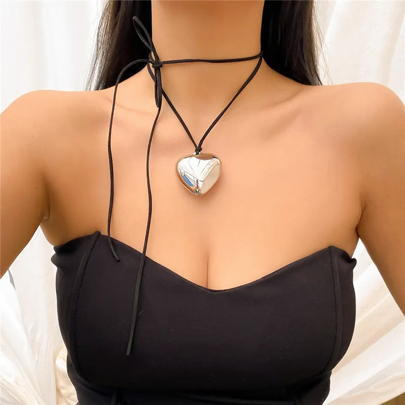 Yoli | Set de 2 collares de corazón