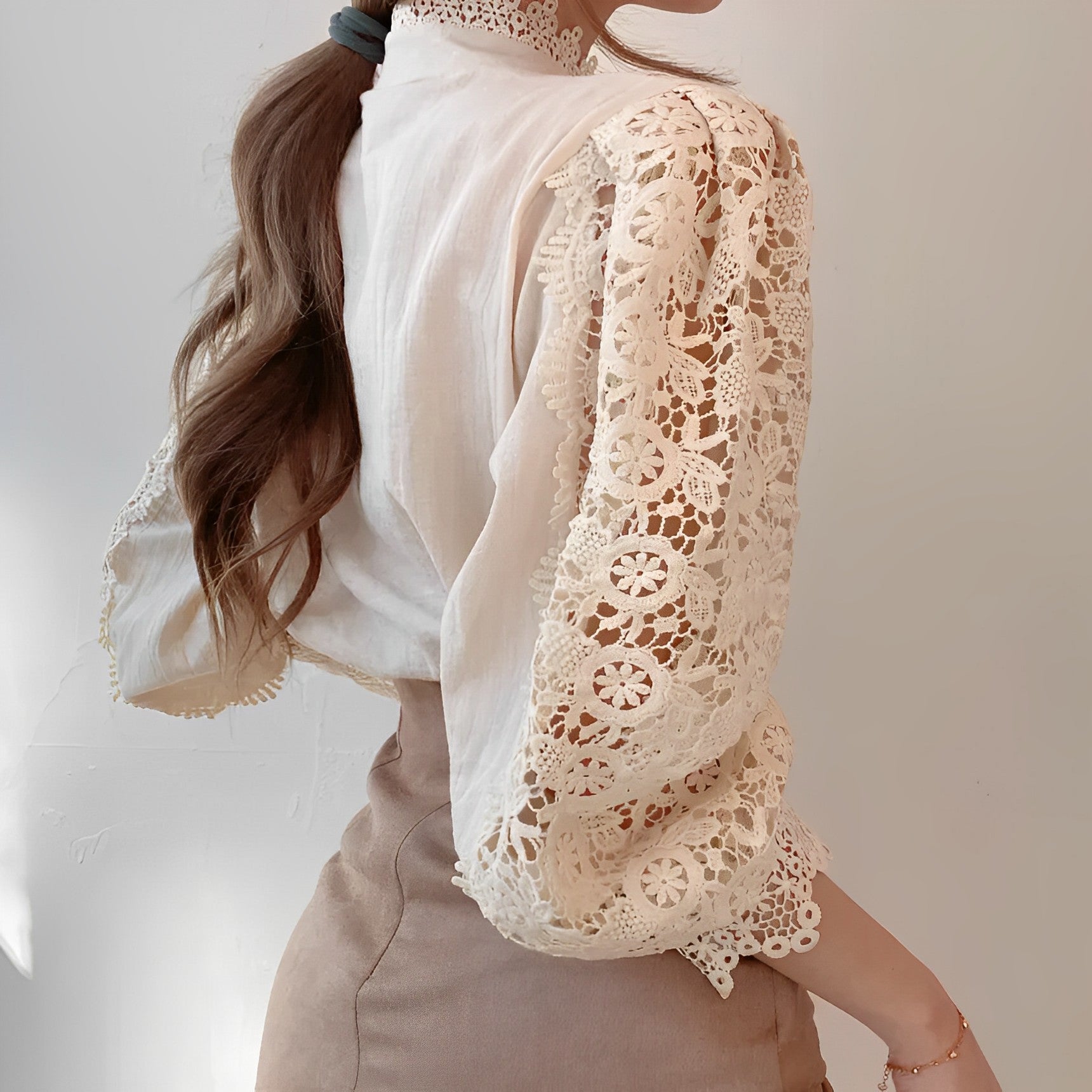 Catrina | Elegante Blusa Encaje