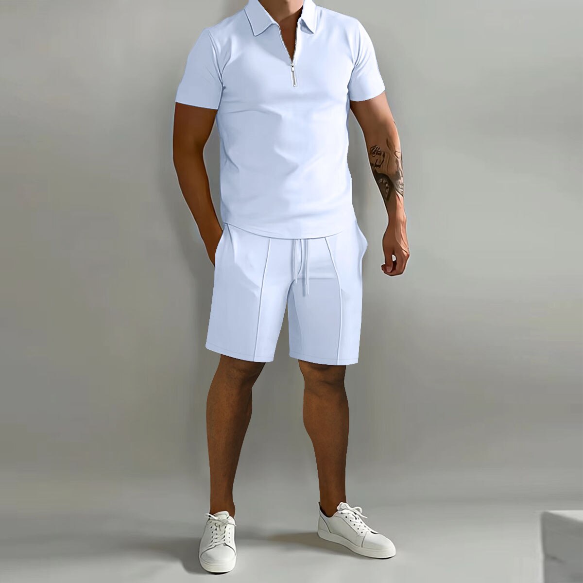 Alejandro | Conjunto de short y camisa