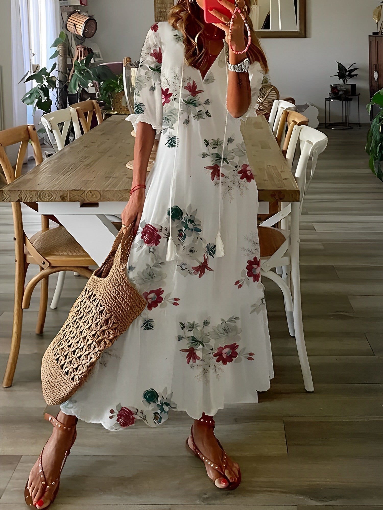 Ana | Vestido de flores para Mujer