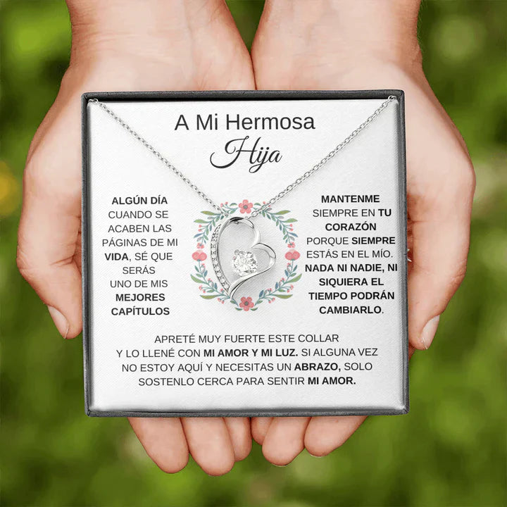 A Mi Hermosa Hija | Collar De Amor Eterno